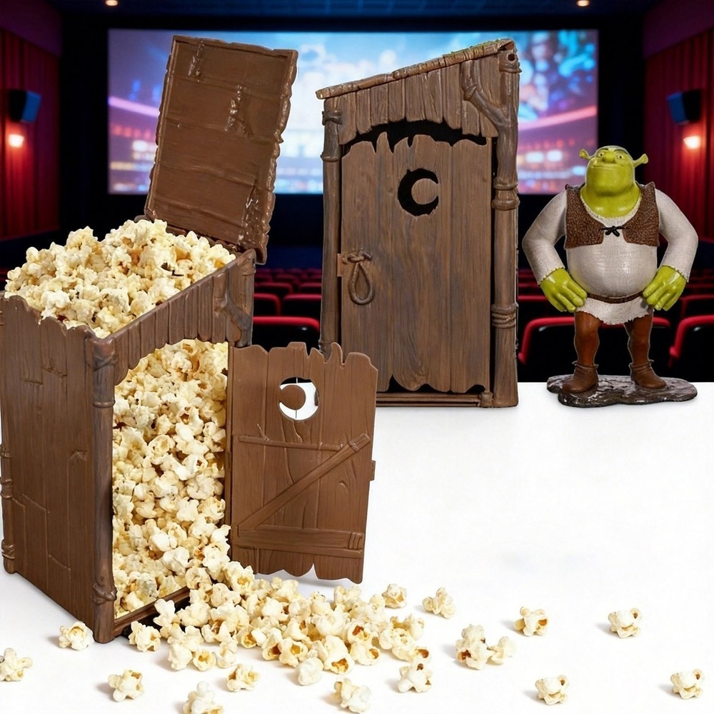 Shrek 25th Anniversary Outhouse Popcorn Bucket Sealed New
